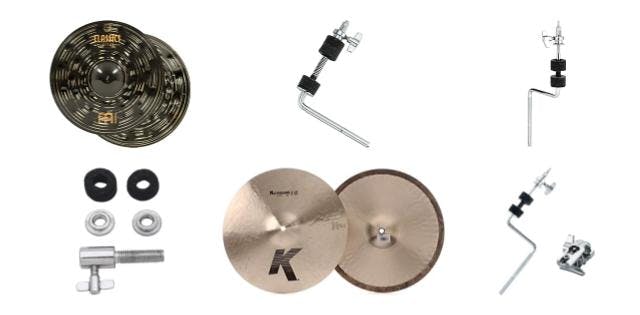 Mejores platillos hi-hat: cuál comprar y 6 accesorios recomendados desde 8,44 euros